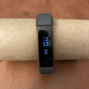 Fitbit Alta HR Activity Tracker FB408 Bronze/Gray No Charger Tested Works